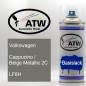 Preview: Volkswagen, Cappucino / Beige Metallic 2C, LF8H: 400ml Sprühdose, von ATW Autoteile West.